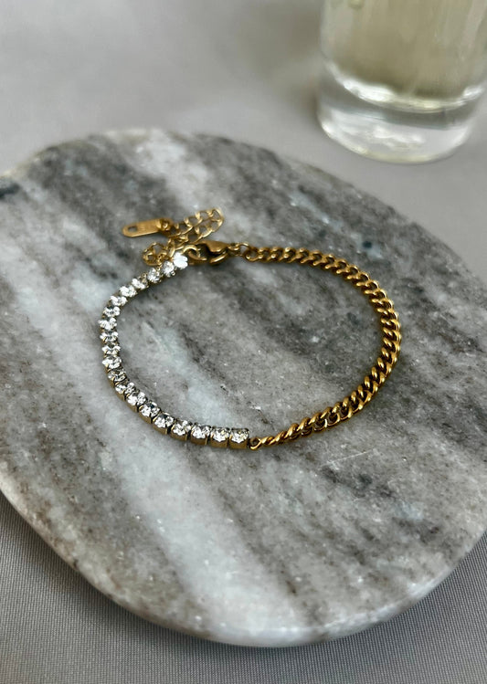 The Dual Shine Chain Bracelet