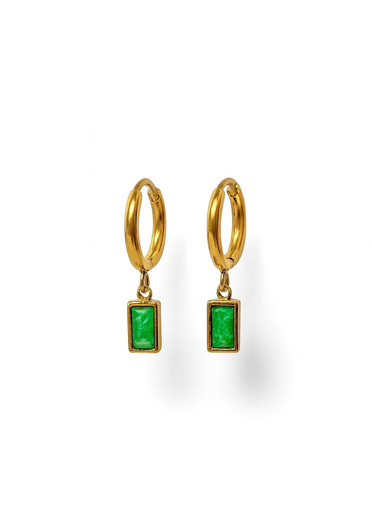 The Essential Rectangle Pendant Earrings