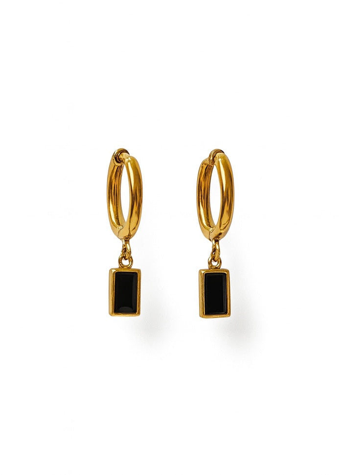 The Essential Rectangle Pendant Earrings