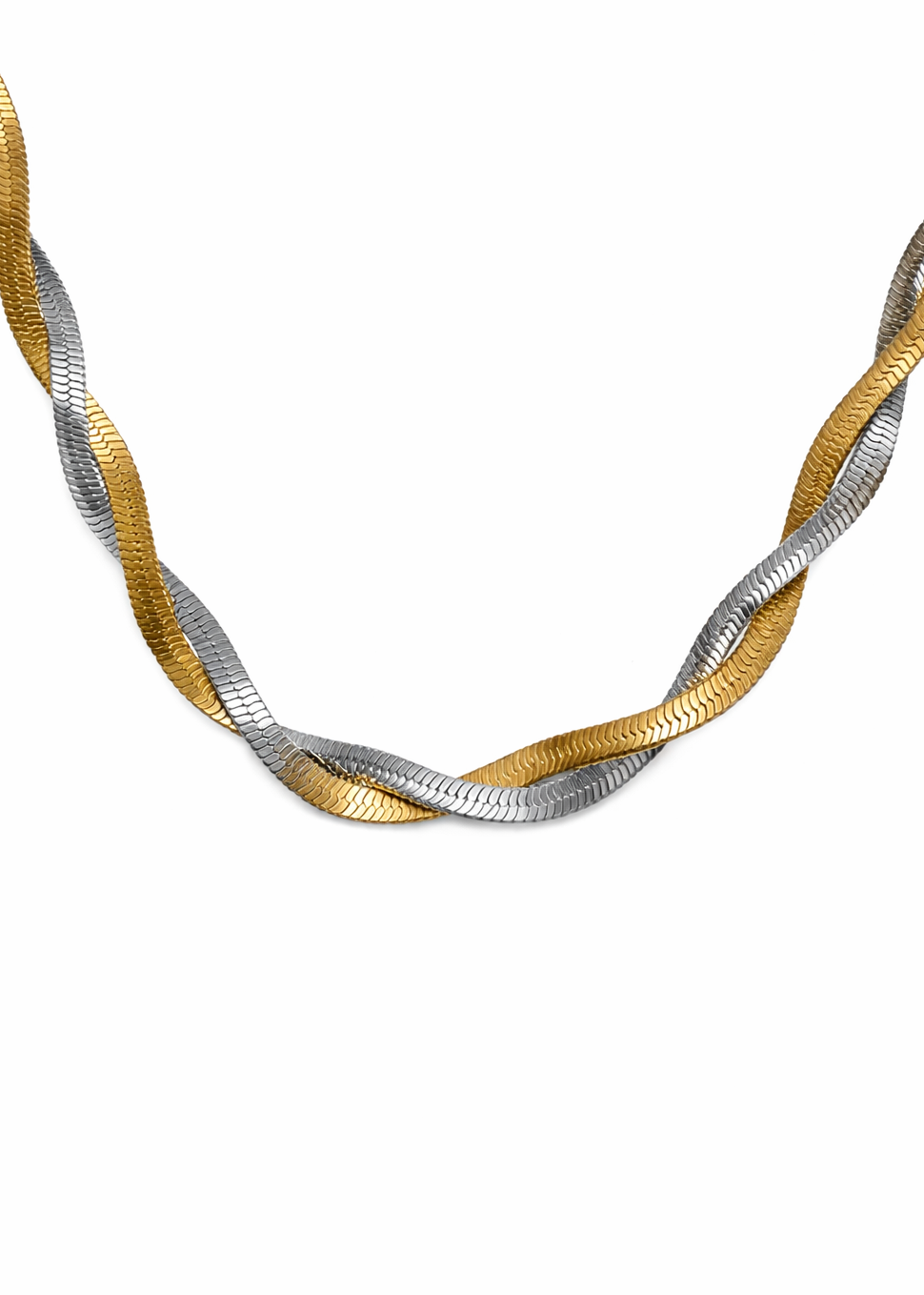 The Essential Twisted Duo Necklace