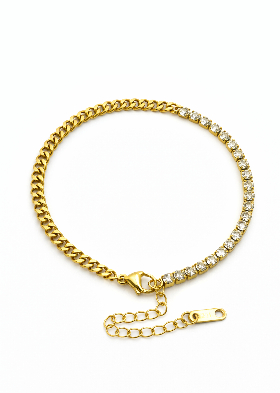 The Dual Shine Chain Bracelet