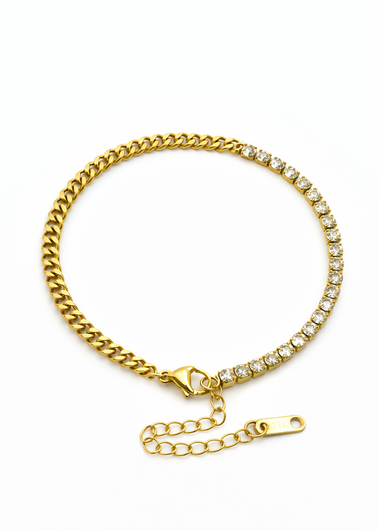 The Dual Shine Chain Bracelet