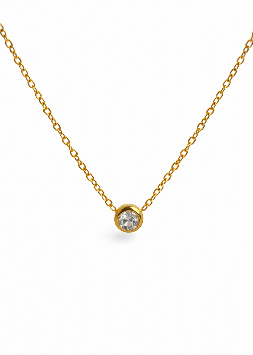 The Essential Solitaire Necklace
