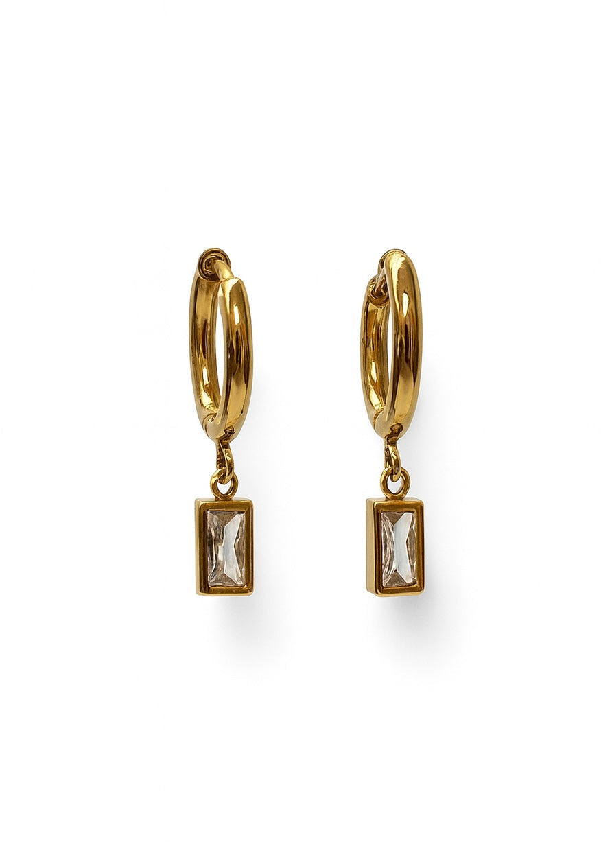 The Essential Rectangle Pendant Earrings