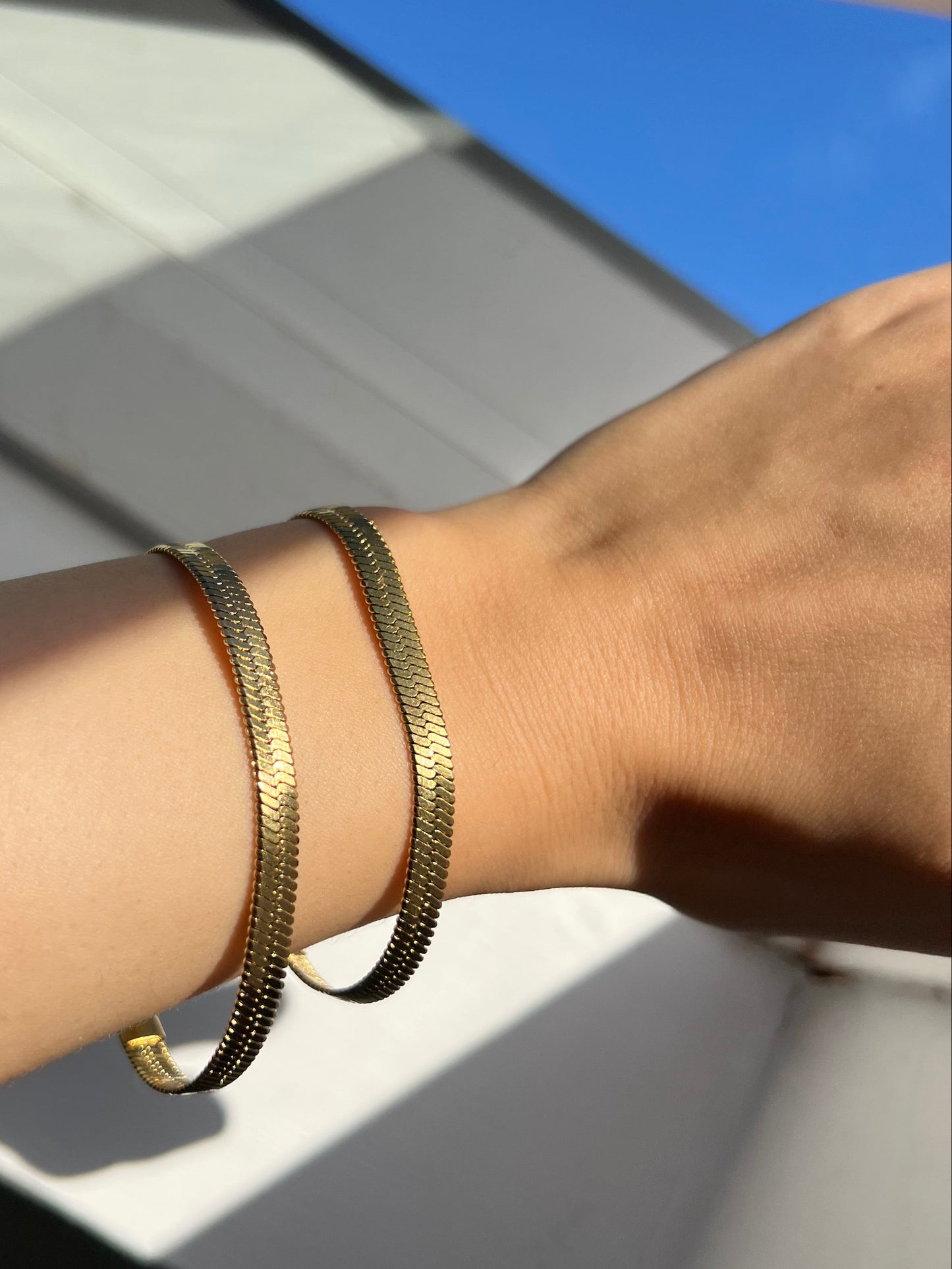The Essential Herringbone Bracelet